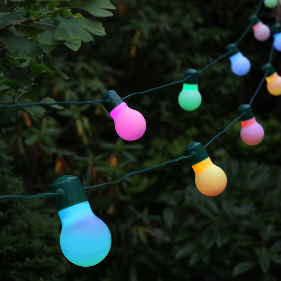 Smart Solar Colour Changing Party Lights - Pack of 20 - Smart Garden